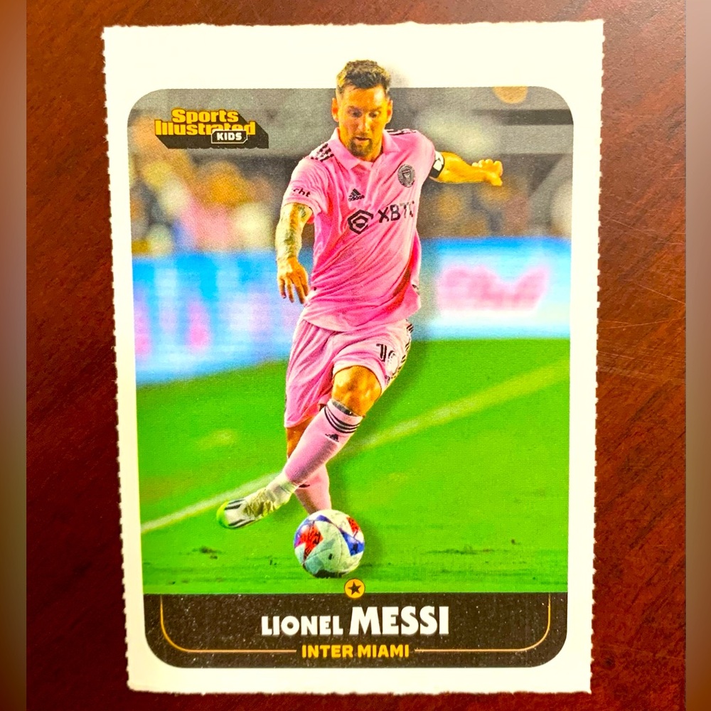 2023 Sports Illustrated for Kids LIONEL MESSI Inter Miami MLS
